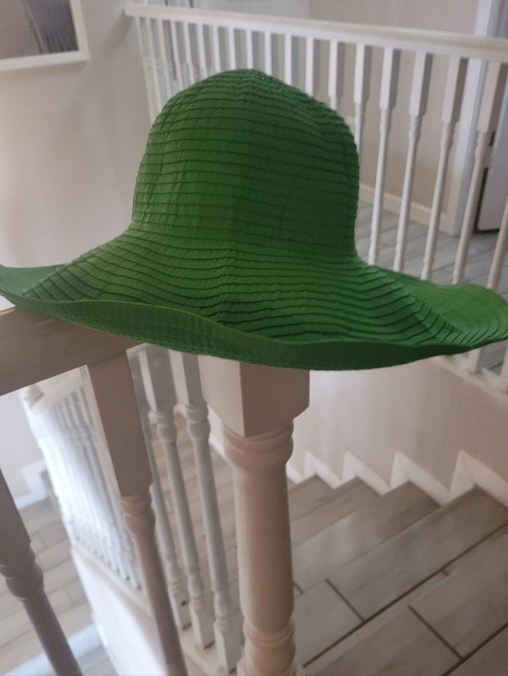 Ralph Lauren Green Wide Brim Floppy Sun Hat
